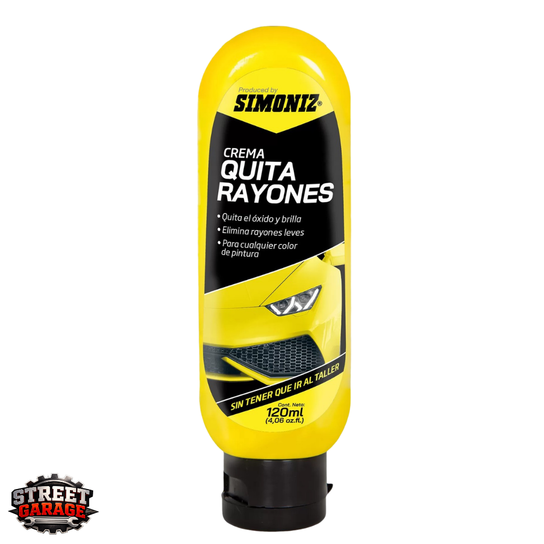 Crema quita rayones 120ml simoniz carro